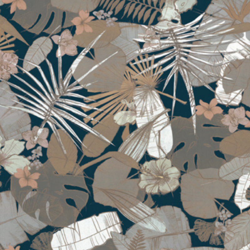Thousand Leaves - Digital decorative plywood panel